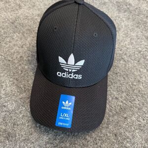 Adidas Originals Zig Stretch Fit Men's Cap L/XL Black/White